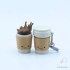 Coffee Buddy Meow Clicky Keychain