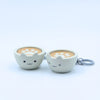 Cappuccino Meow Clicky Keychain