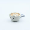 Cappuccino Meow Clicky Keychain