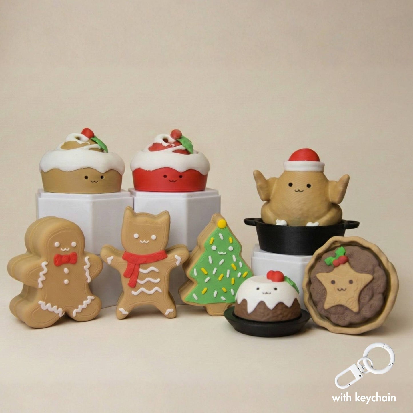 2025 Christmas Feast Clicker Complete Set (8pc)