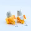 Bananana Meow Clicky Keychain!
