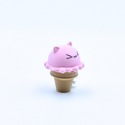 Ice Cream MEOW Clicky Keychain
