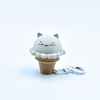 Ice Cream MEOW Clicky Keychain