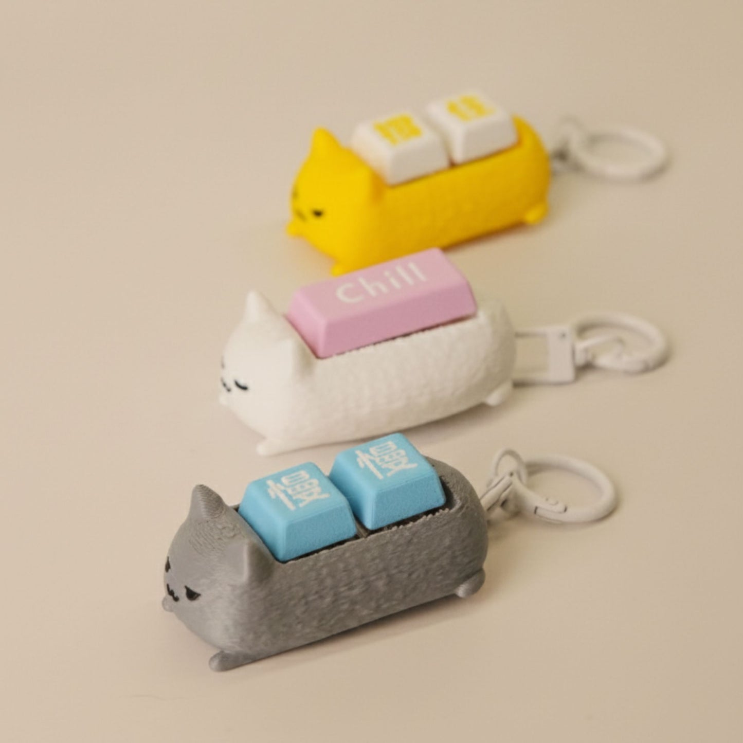 My Emotional Support Cat Button - HK Blind Box Series