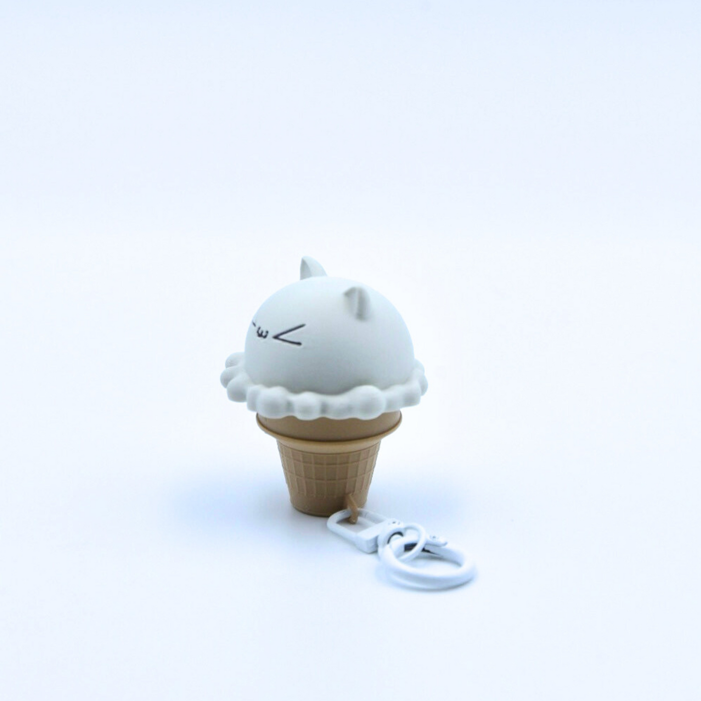 Ice Cream MEOW Clicky Keychain