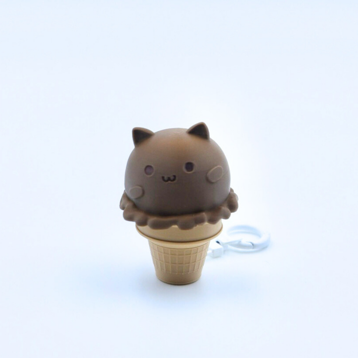 Ice Cream MEOW Clicky Keychain