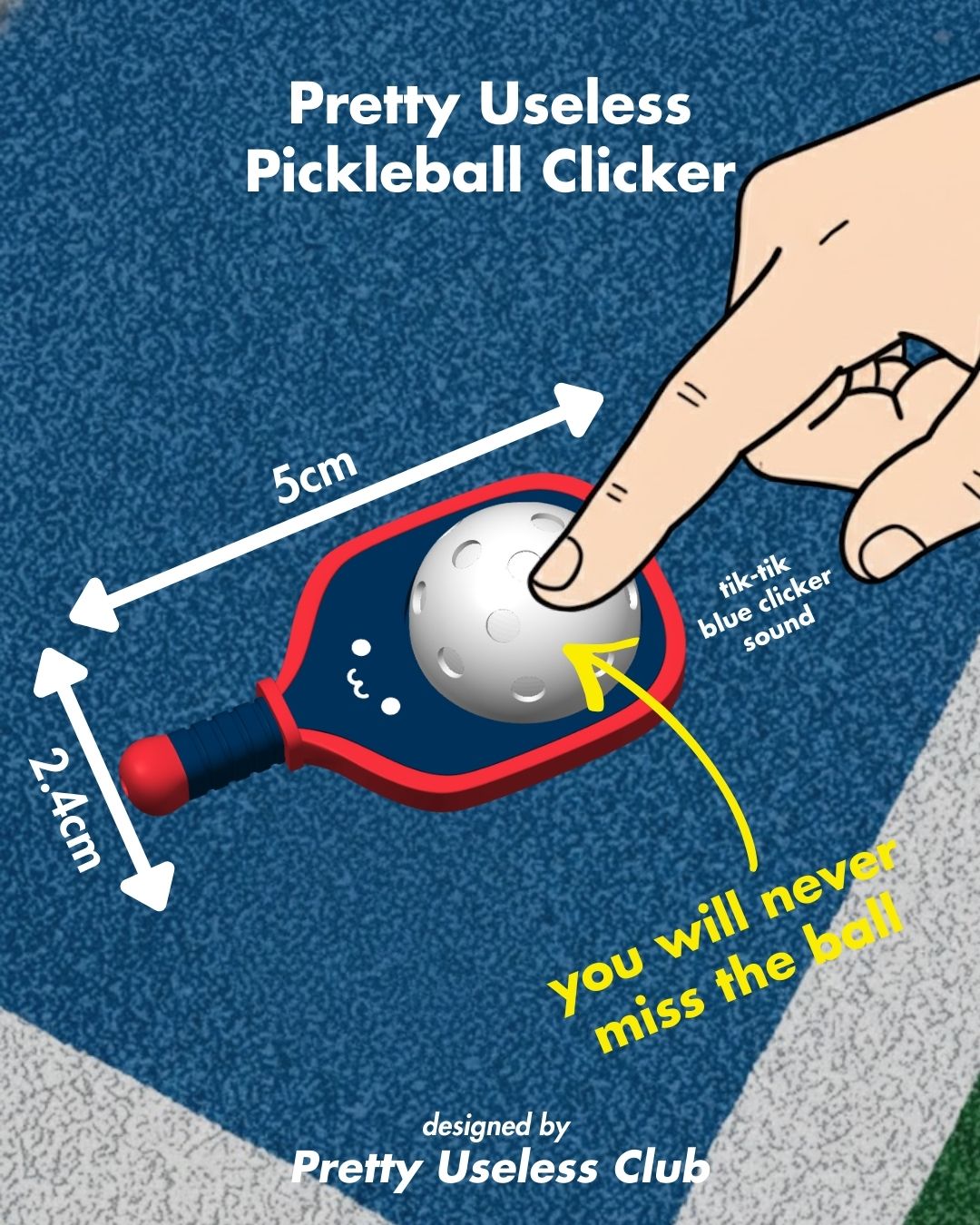 My Emotional Support Pickleball