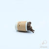 Coffee Buddy Meow Clicky Keychain