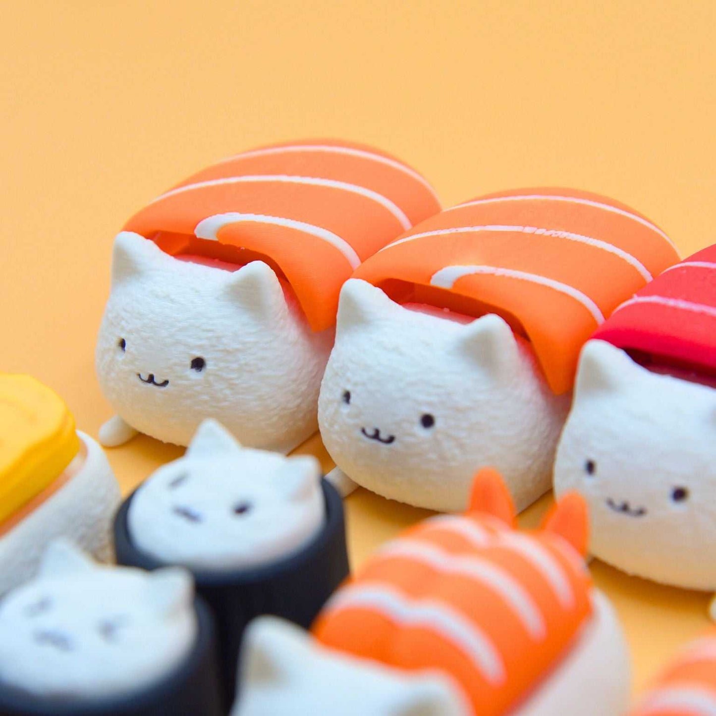 M.E.S.A. X Sushi Cat – Deluxe Collector Set (9 pcs)
