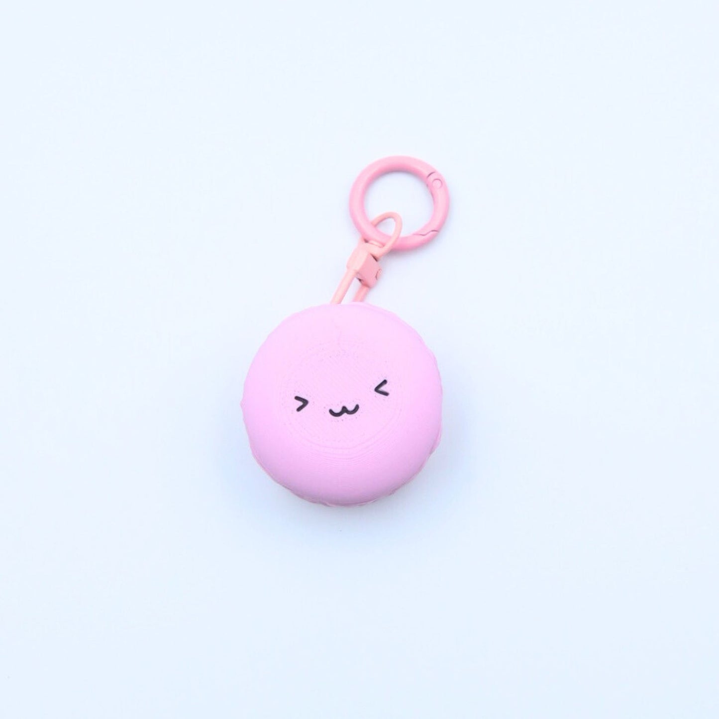 Macaron MEOW Clicky Keychain