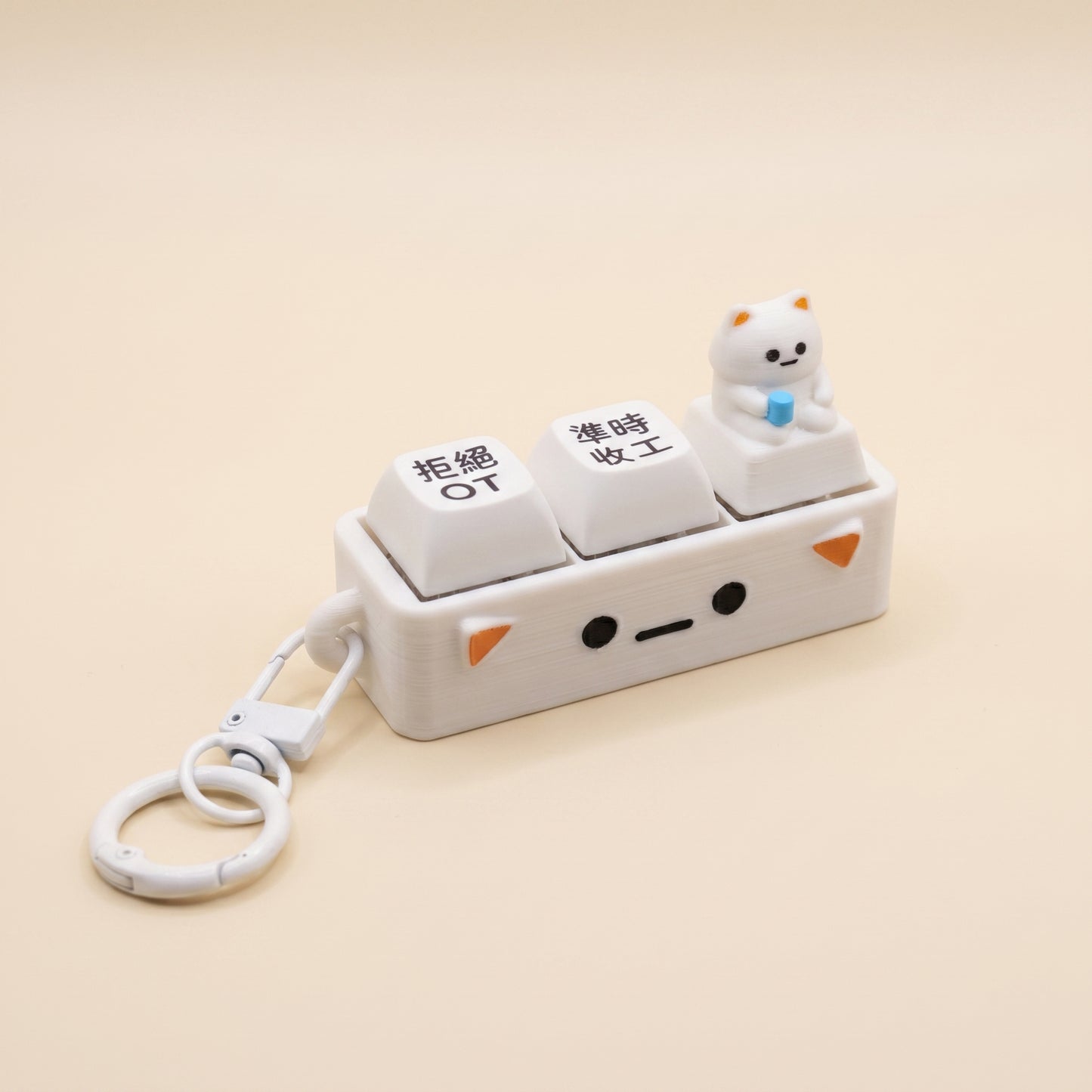 Emotional Support Kora & Tora Clicker Collection 厭世貓貓&雞太郎職場解壓系列