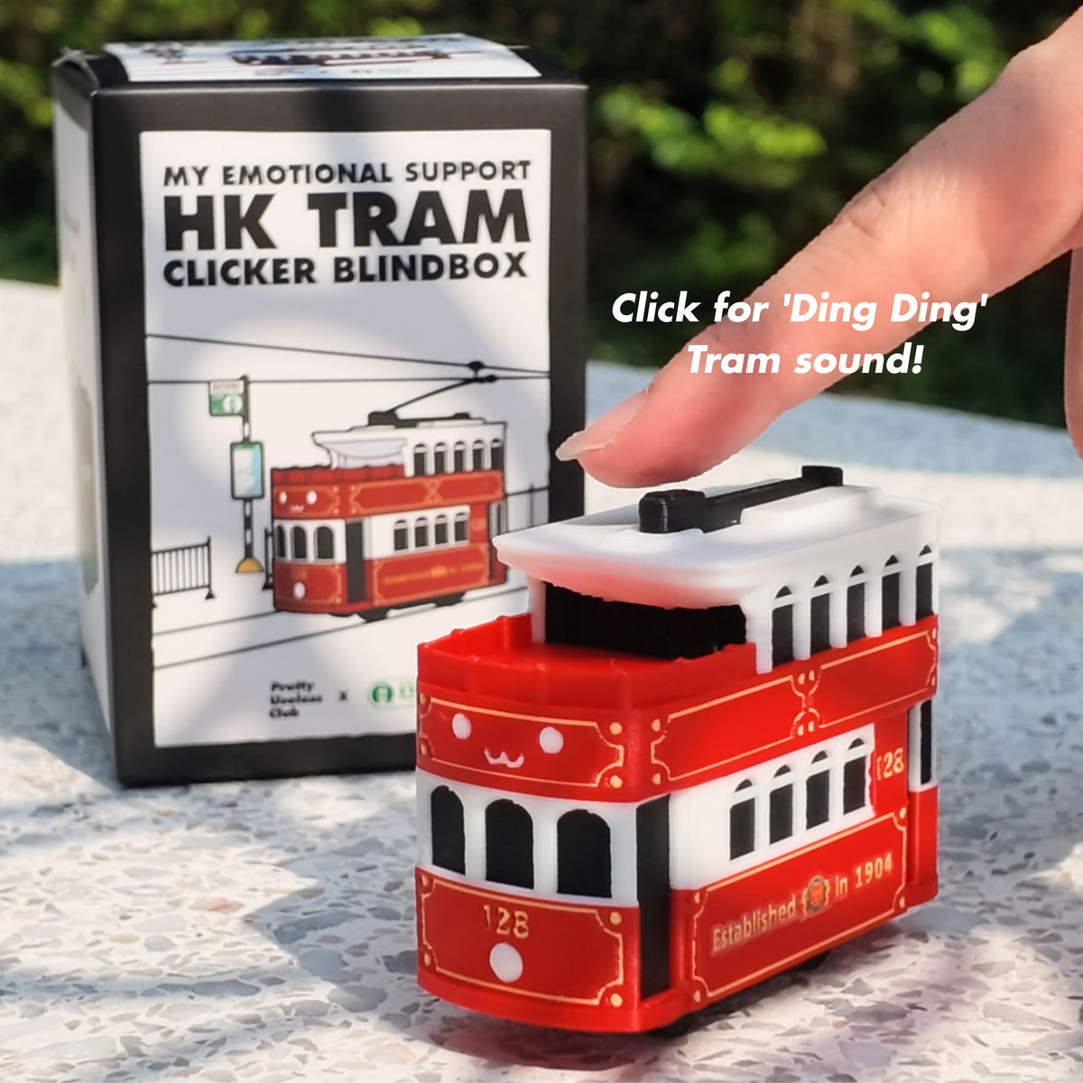 [Pre-order] My Emotional Support HK Tram Clicker Blind Box｜香港電車 Clicker 盲盒