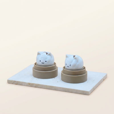 Char Siu Bao (BBQ Pork Bun) Clicky Keychain