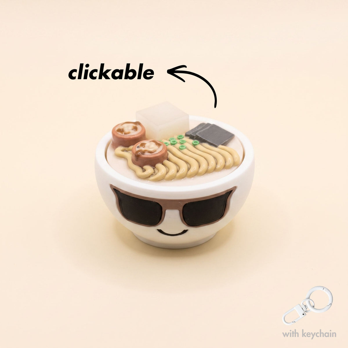 Emotional Support Mini-Food Clicker Blindbox, photo 4