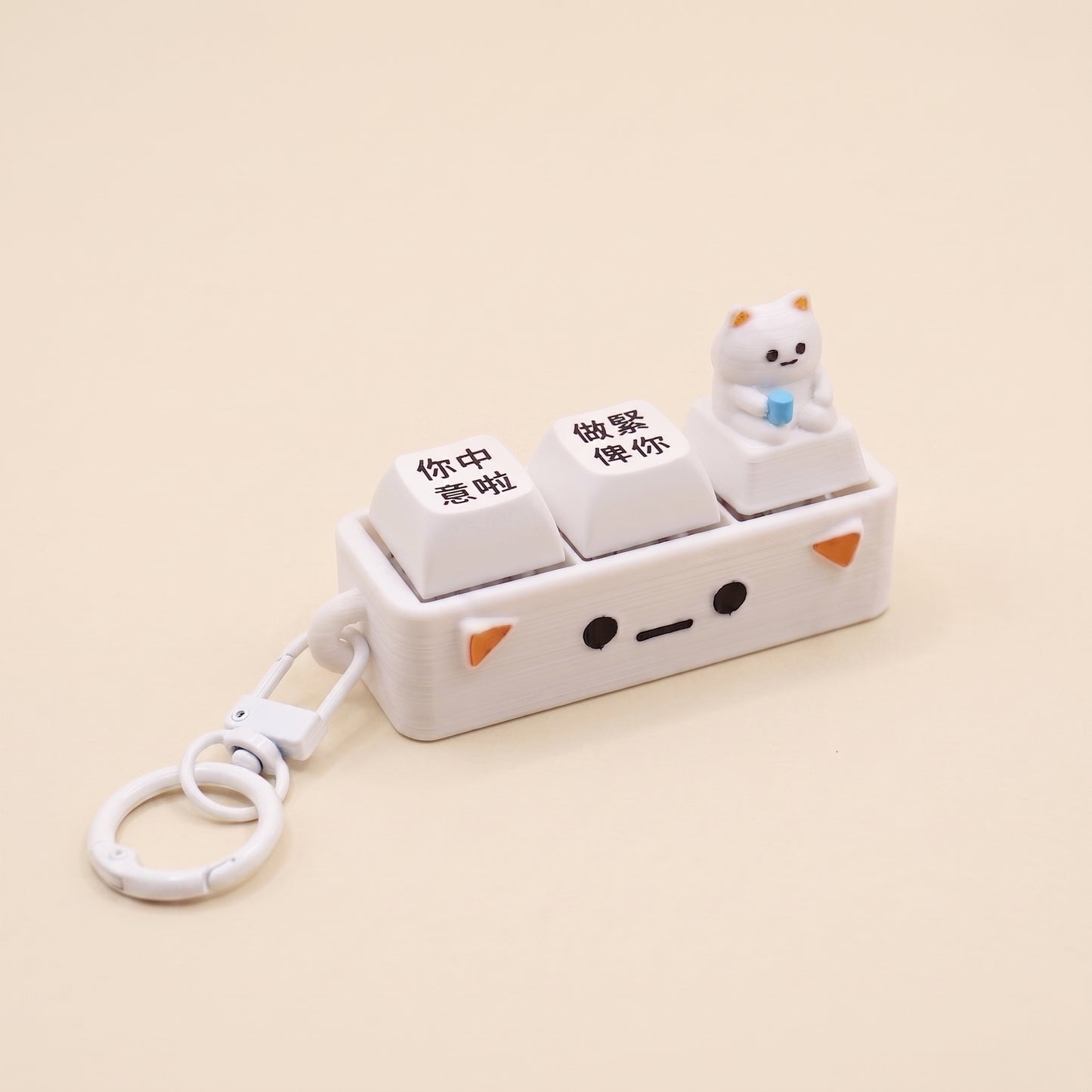 Emotional Support Kora & Tora Clicker Collection 厭世貓貓&雞太郎職場解壓系列