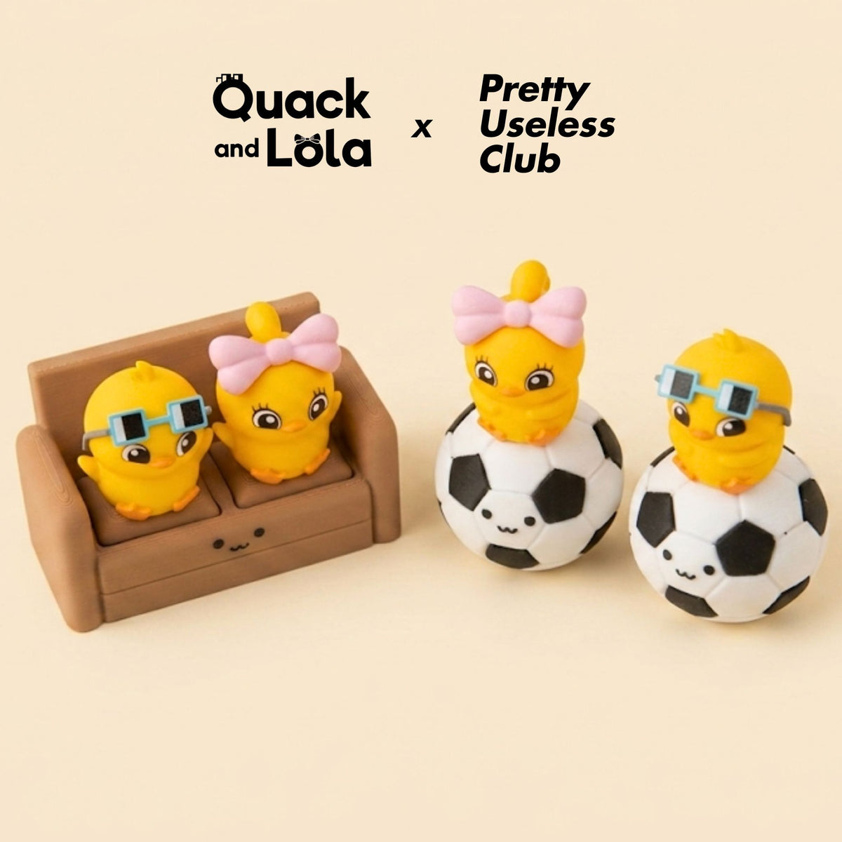 The Quack & Lola - Emotional Support Football World Cup Edition Clicker