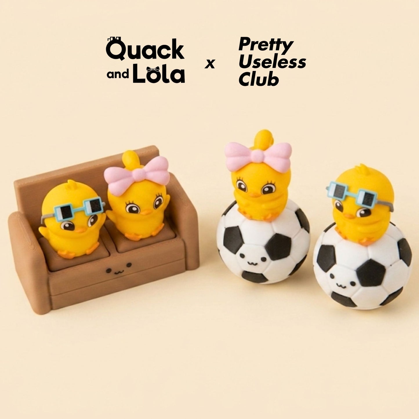 The Quack & Lola - Emotional Support Football World Cup Edition Clicker